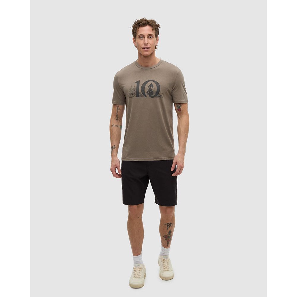 Tentree Lake Life Logo T-Shirt SS - Men's
