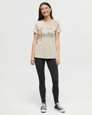 Tentree Mountain Fields SS T-Shirt - Women's