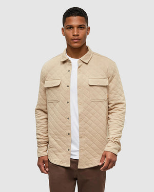 Tentree Quilted Colville Shacket - Men's