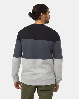 Tentree TreeFleece Blocked Classic Crew - Men's