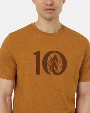 Tentree Woodgrain Ten SS T-Shirt - Men's