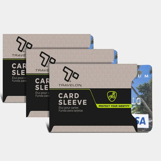Travelon RFID Blocking Sleeves - 3pk