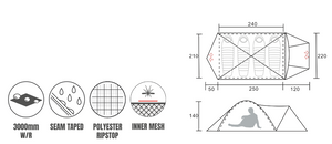 Treqa Ontario Series 4-Person Tent