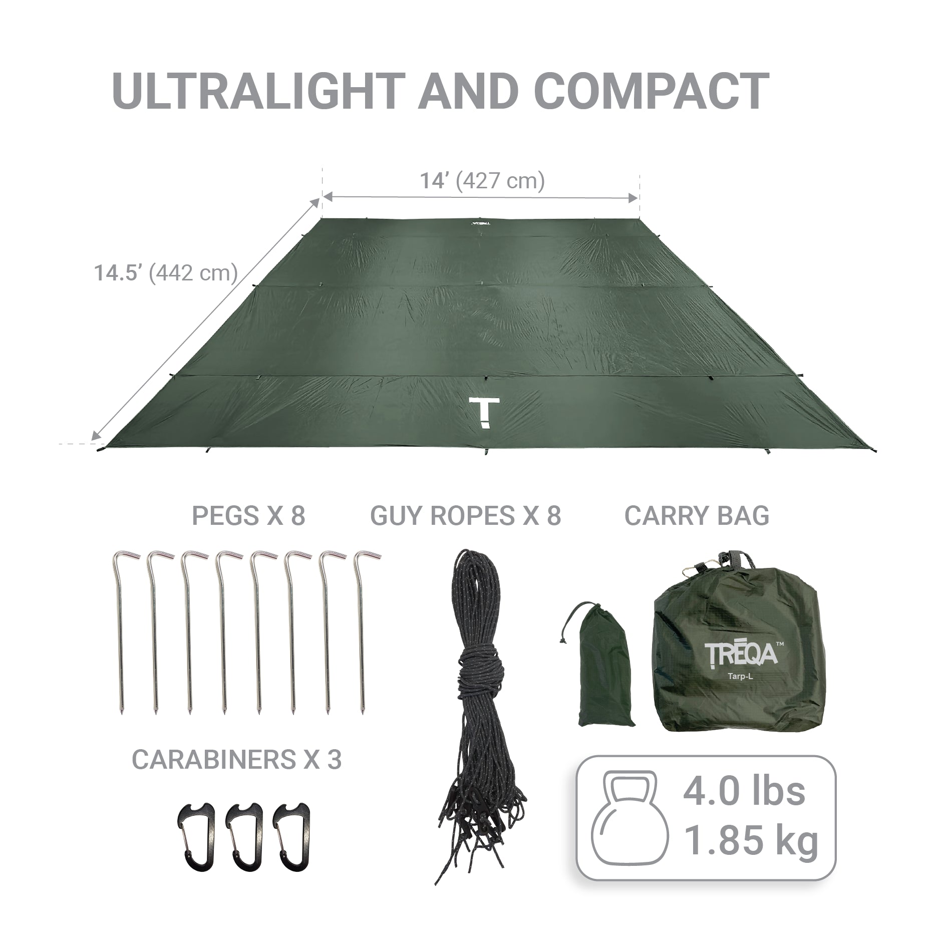 Treqa Tarp 14.5x14