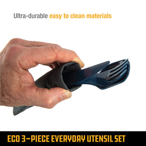 UCO ECO 3-Piece Everyday Utensil Set with Case