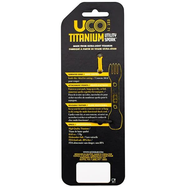 UCO Titanium Utility Spork