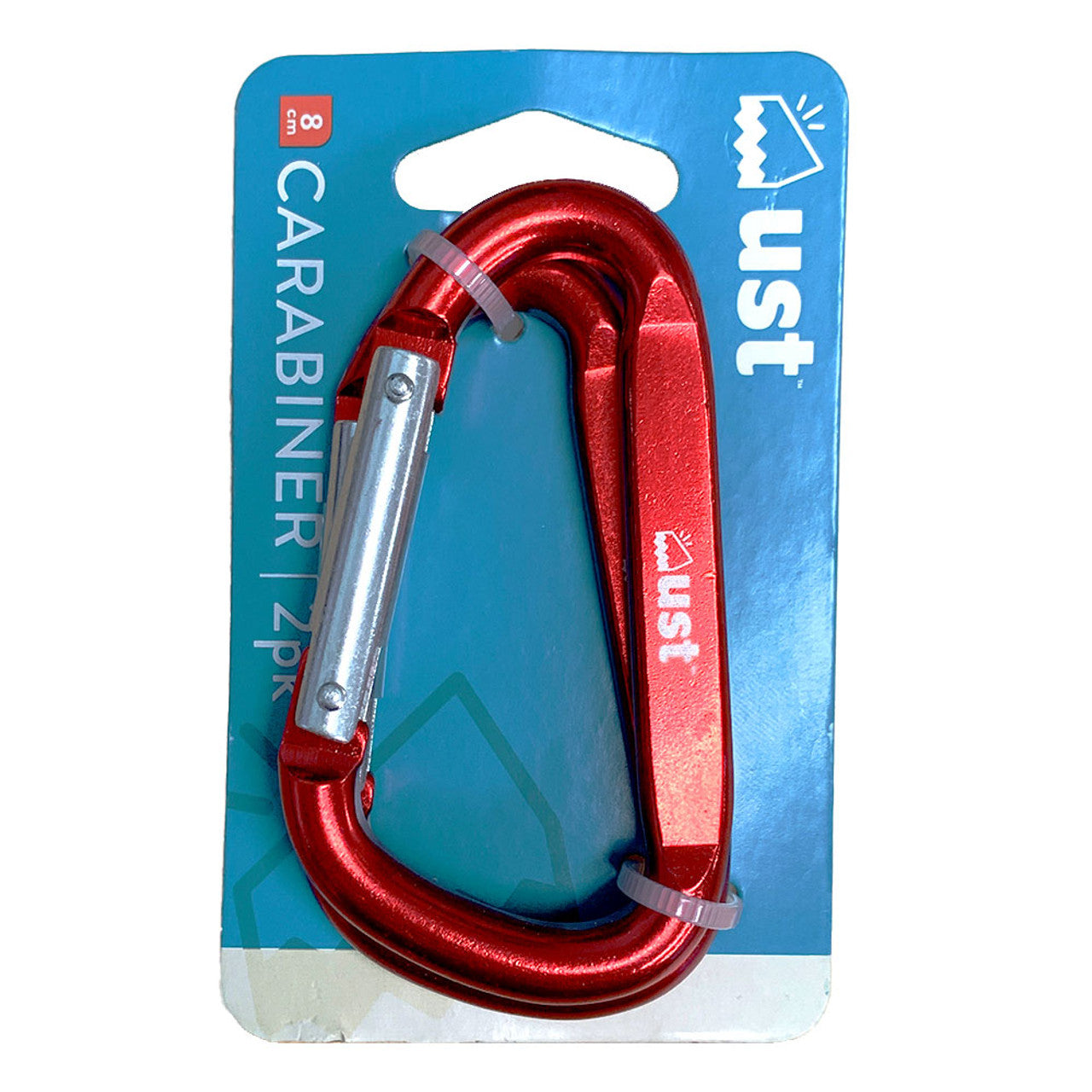 UST Carabiner 8cm - 2-Pack