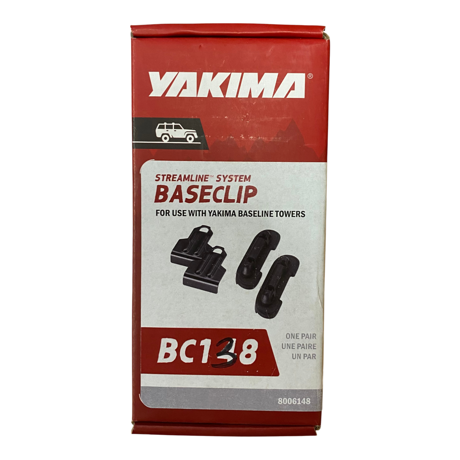 Yakima Baseclip 138 - Scratch & Dent