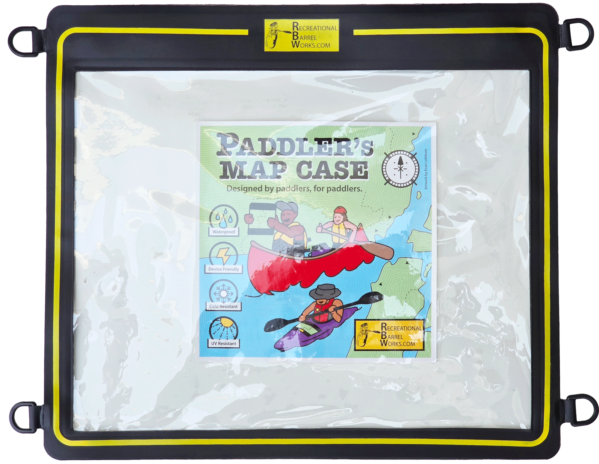 Recreational Barrel Works Paddler's Map Case