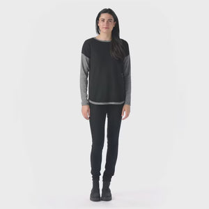 Smartwool Shadow Pine Colourblock Sweater - Women's