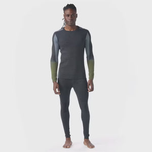 Smartwool Intraknit Thermal Merino Base Layer Crew Colourblock - Men's