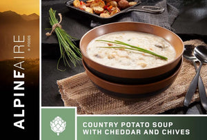 AlpineAire Country Potato Soup with Cheddar & Chives