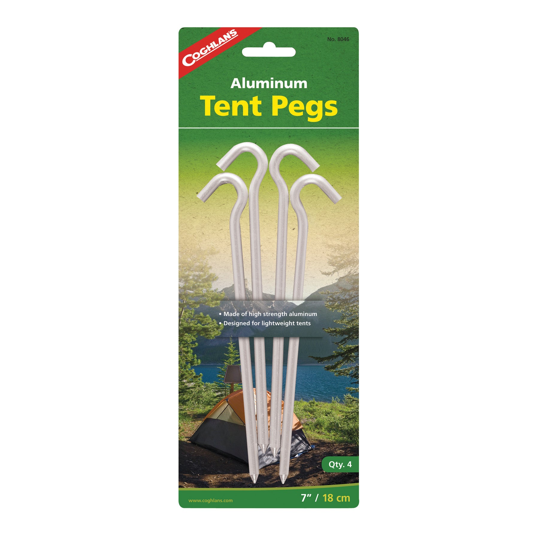 Coghlan's Aluminum Tent Pegs - 4 pack