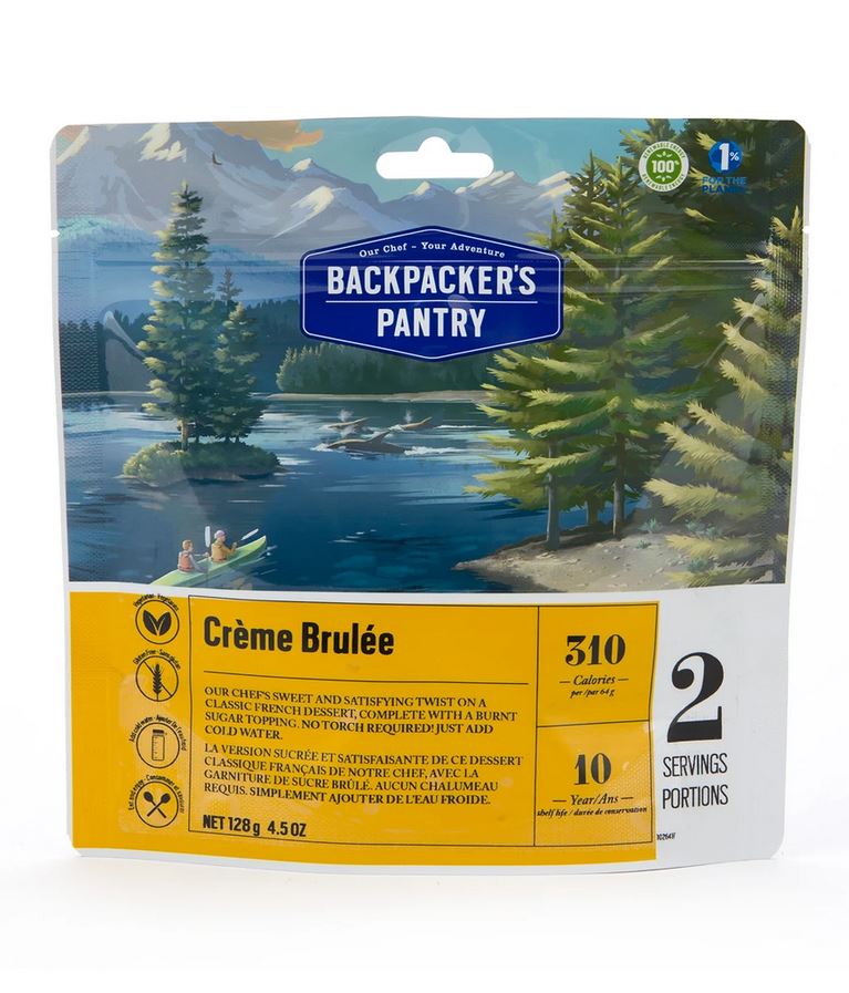 Backpacker's Pantry Creme Brulee