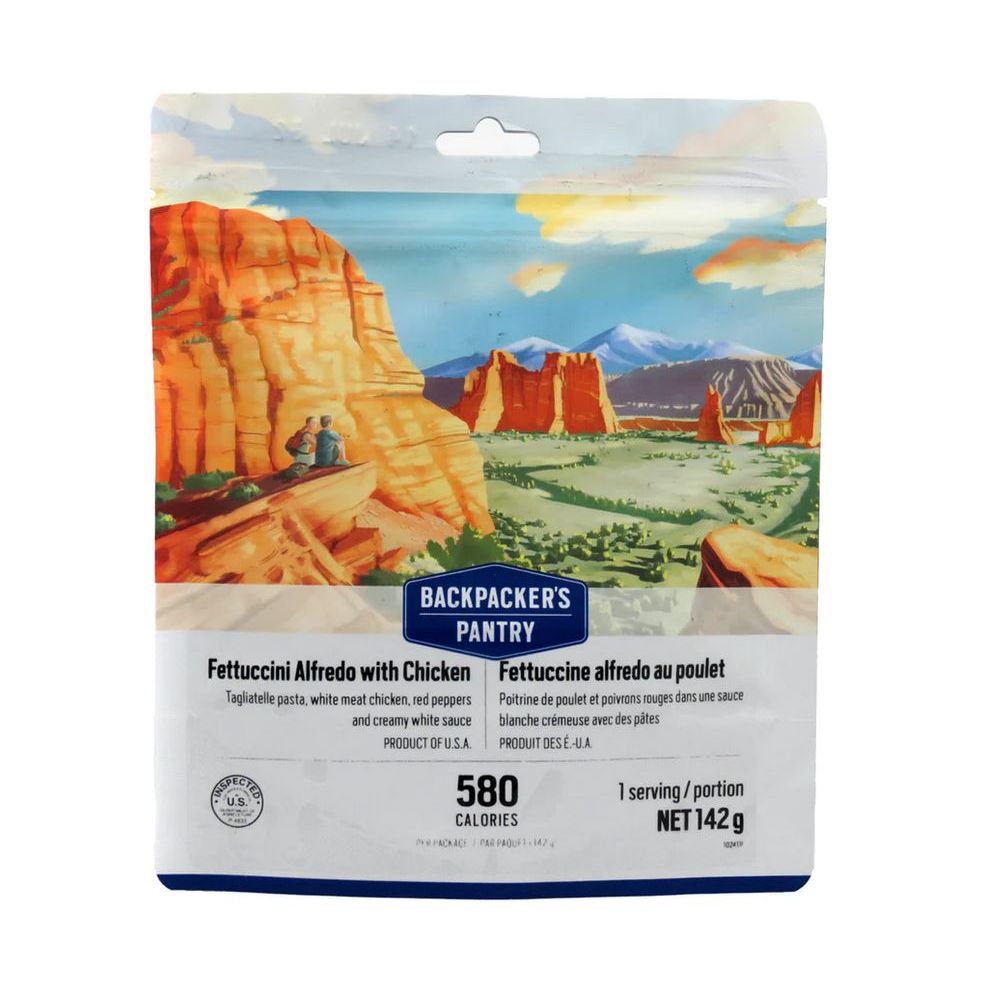 Backpacker's Pantry Fettuccini Alfredo with Chicken - Single Serving