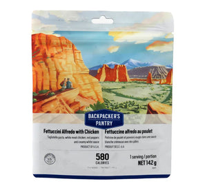 Backpacker's Pantry Fettuccini Alfredo with Chicken - Single Serving