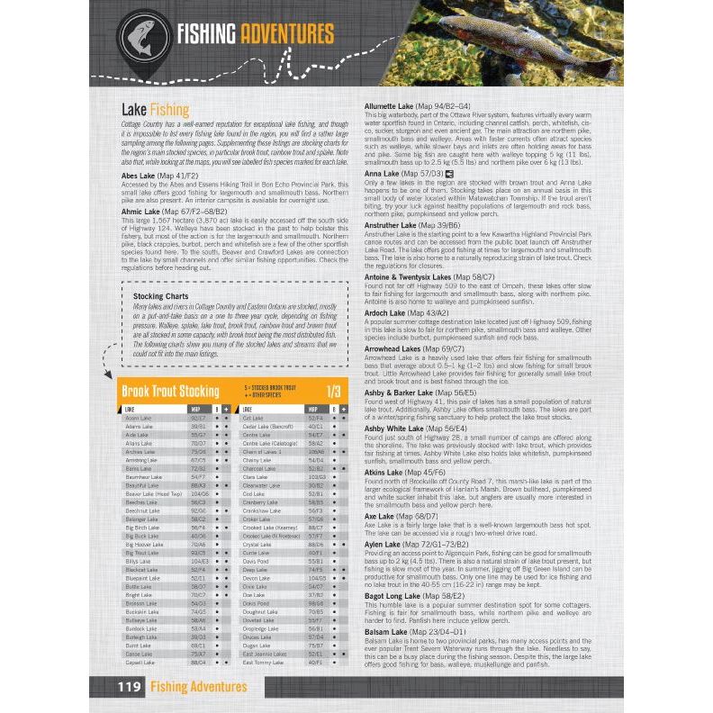 Backroad Mapbooks Cottage Country Ontario - 7th Edition