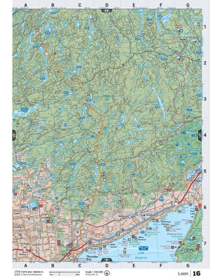 Backroad Mapbooks Northwestern Ontario - 5th Edition