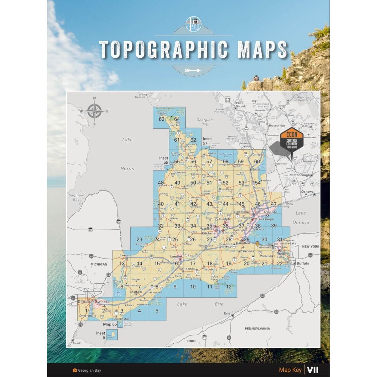 Backroad Mapbooks Southern Ontario