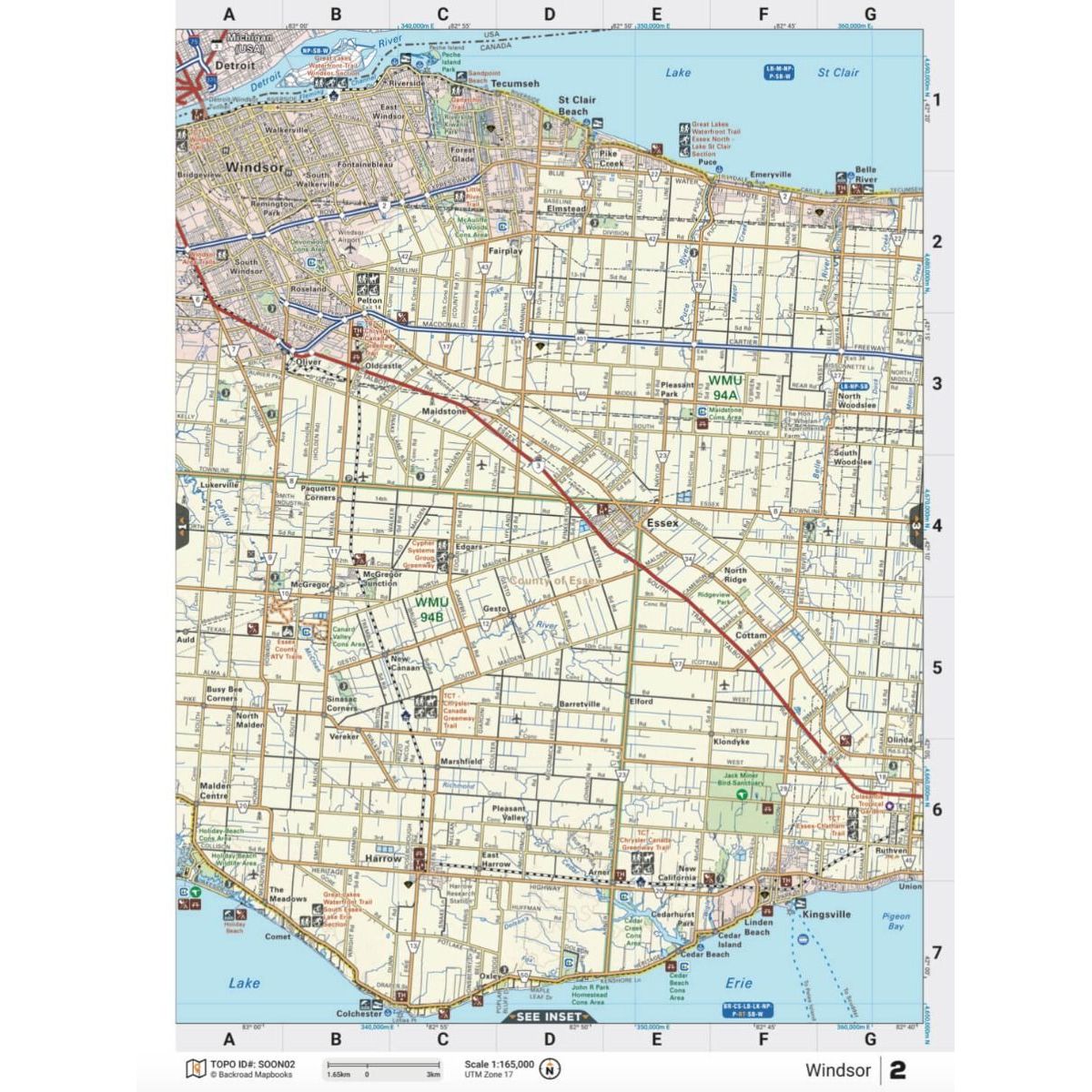 Backroad Mapbooks Southern Ontario