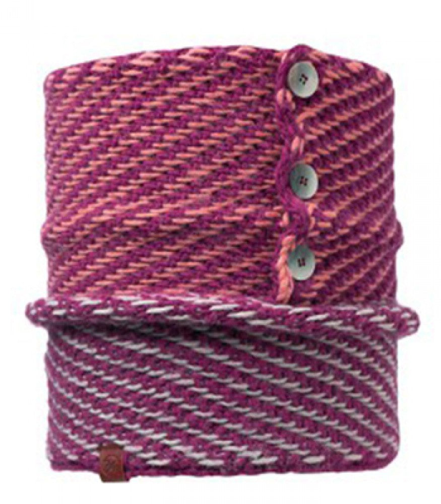 BUFF Knit Neckwarmer Nella Purple