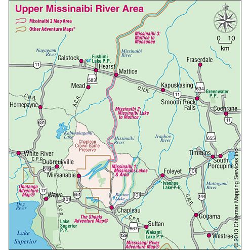 Chrismar Missinaibi Map