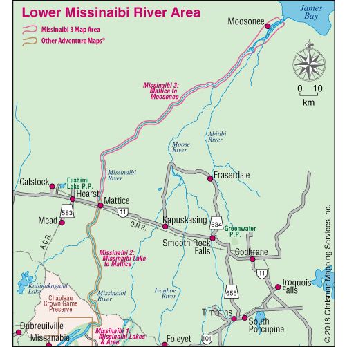 Chrismar Missinaibi Map