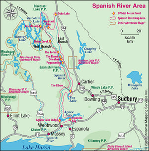 Chrismar Spanish River Map