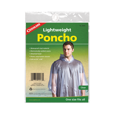 Coghlan's Poncho - Clear