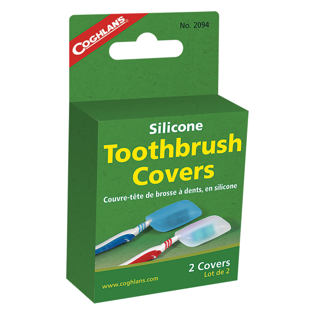 Coghlan's Silicone Toothbrush Covers - 2 pack