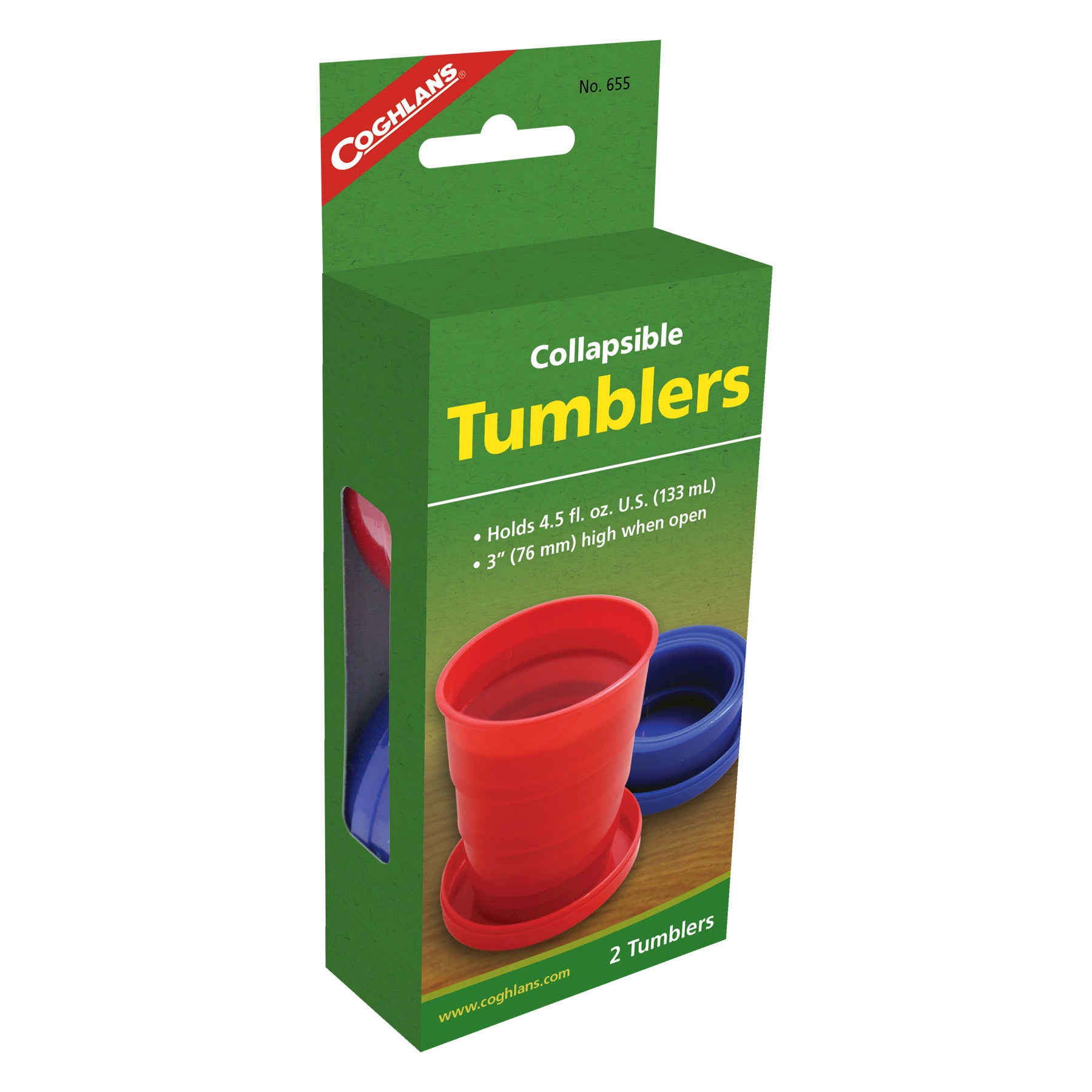 Coghlan's Collapsible Tumblers - 2 pack