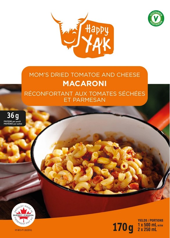 Happy Yak Dried Tomato & Parmesan Cheese Macaroni