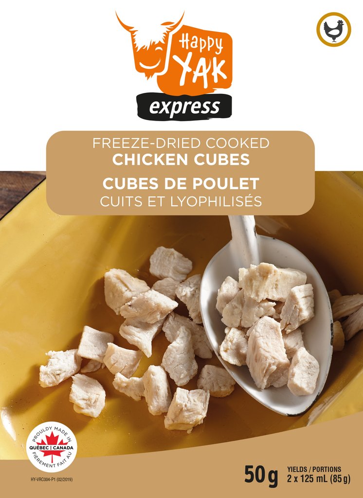 Happy Yak Freeze Dried Cooked Chicken Cubes