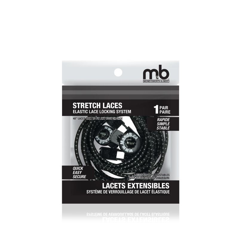 M & B Stretch Laces