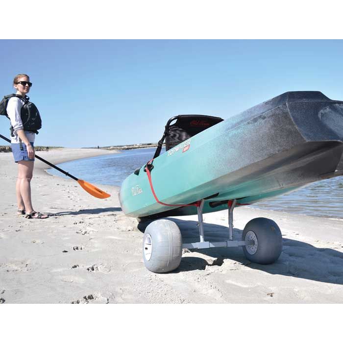 Malone TraverseTRX-S Bunk Style Canoe/Kayak Cart - with Balloon Beach Tires