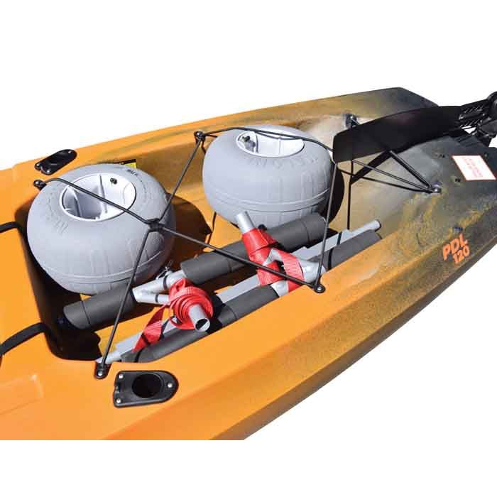 Malone TraverseTRX-S Bunk Style Canoe/Kayak Cart - with Balloon Beach Tires