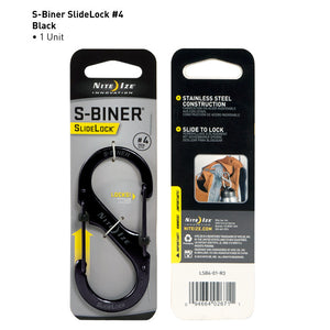 Nite Ize Slidelock S-Biner Steel #4