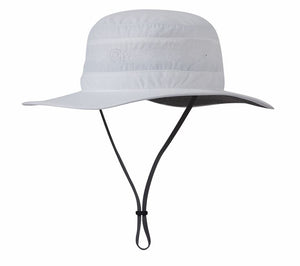 Outdoor Research Solar Roller Sun Hat - Women's M White - Rice Embroidery