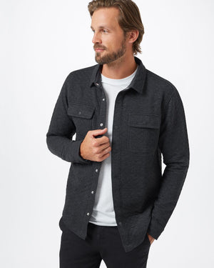 Tentree Colville Quilted LS Shacket - Men's