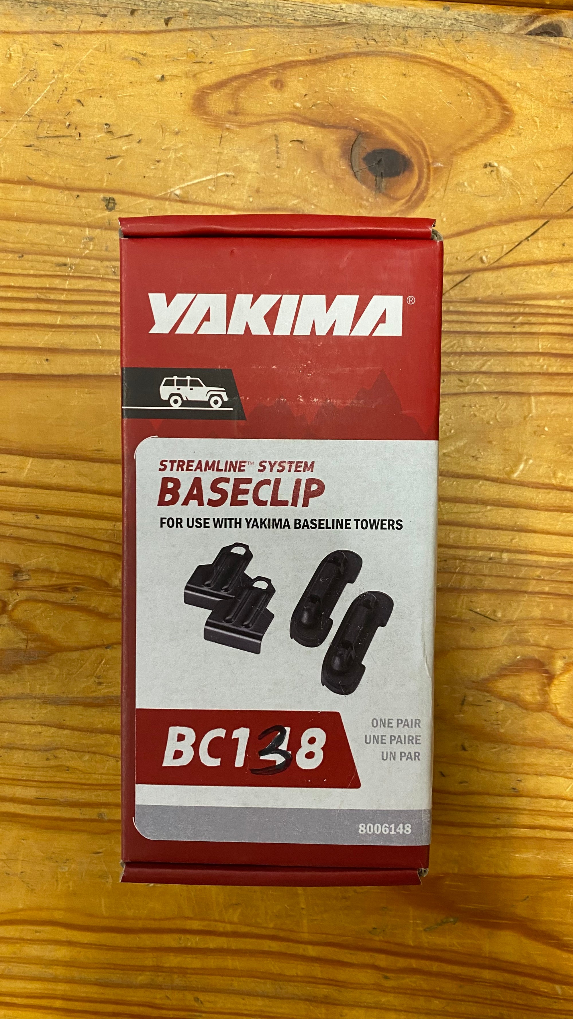 Yakima Baseclip 138 - Scratch & Dent
