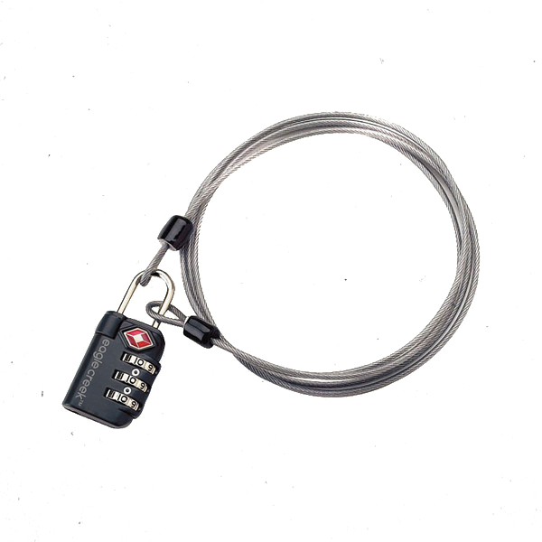 Eagle Creek 3 Dial TSA Lock & Cable